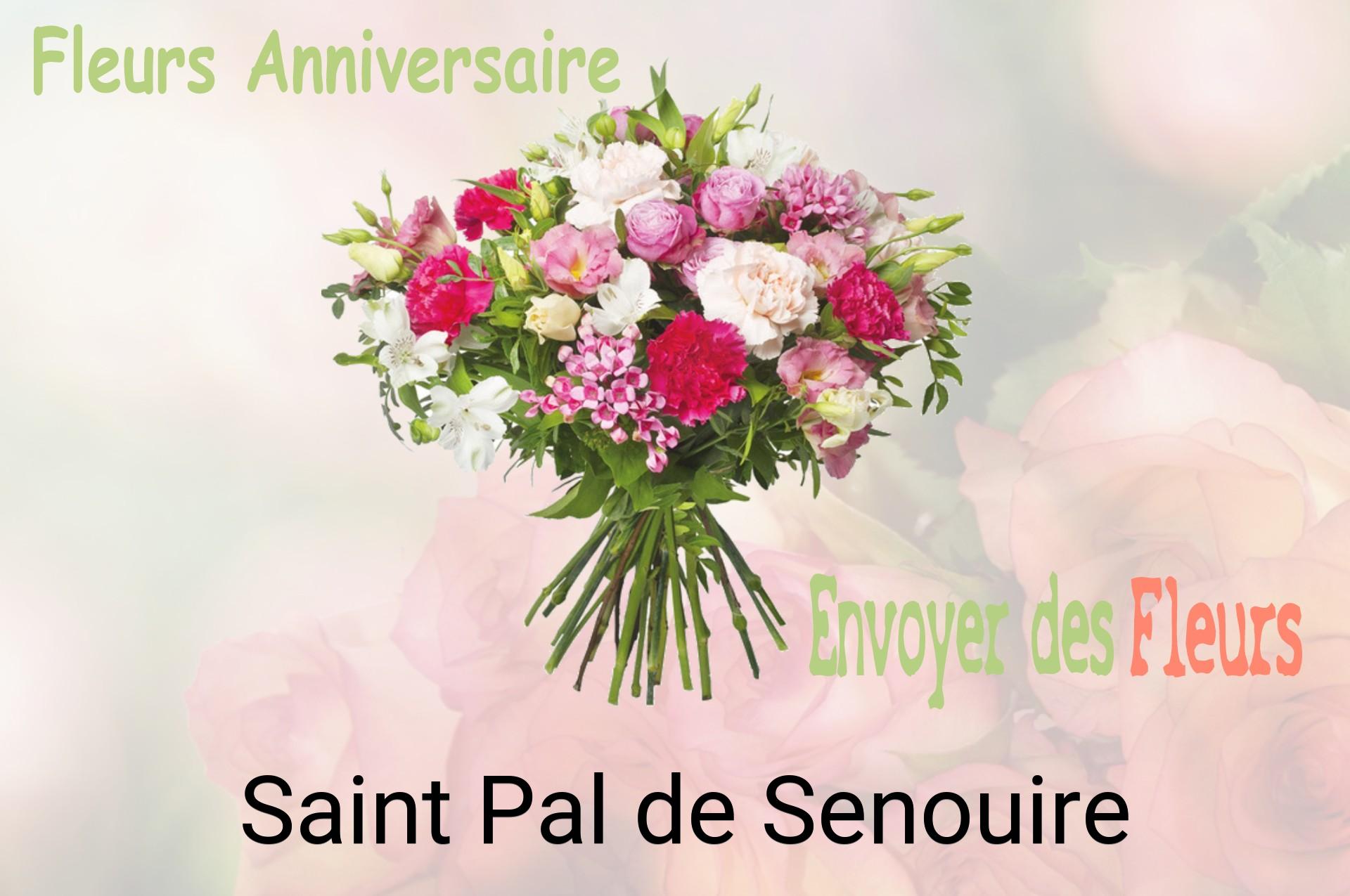 Bouquet de fleurs d’anniversaire livré à Saint-Pal-de-Senouire